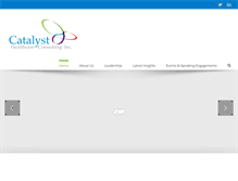 Tablet Screenshot of catalysthcc.com